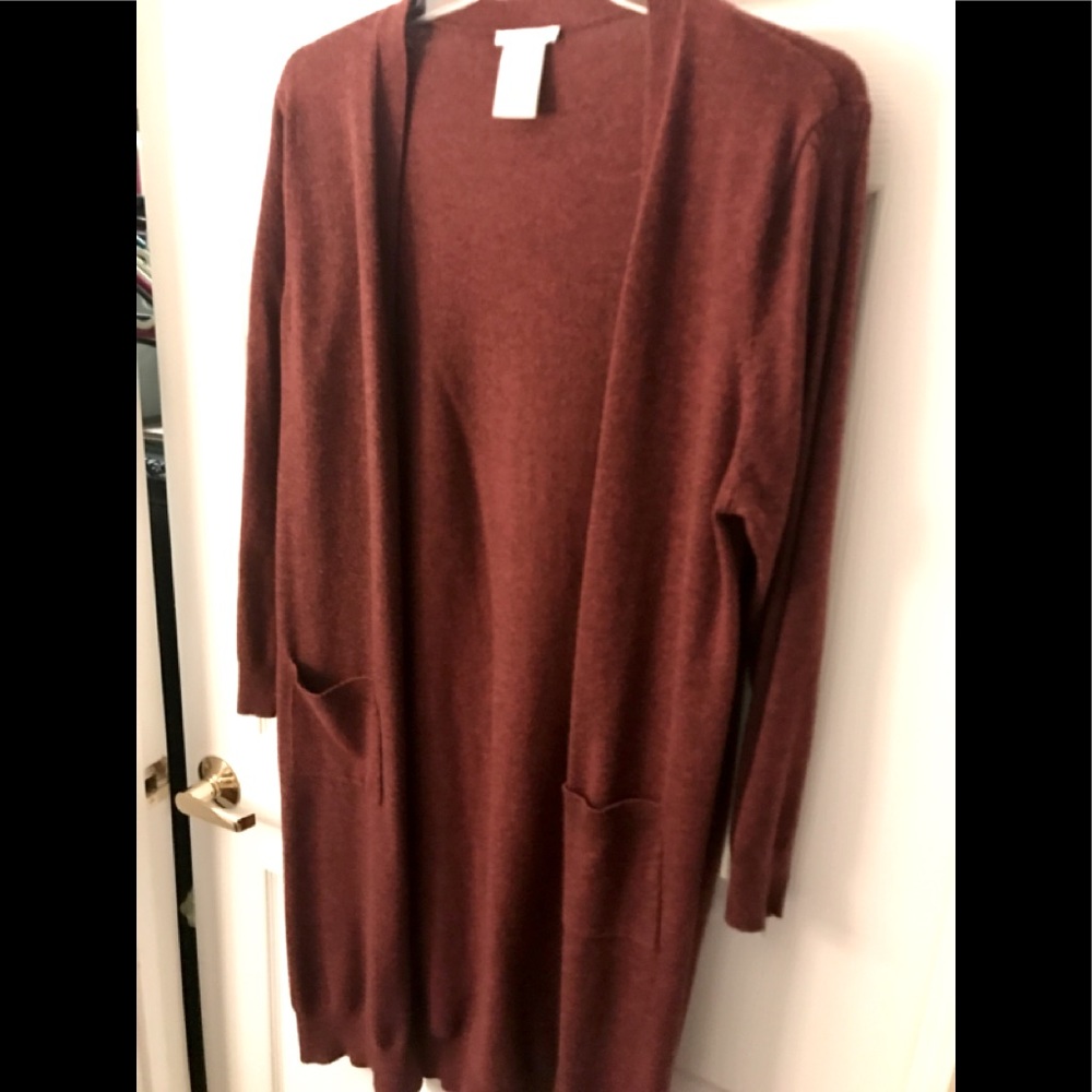 Long cardigan duster